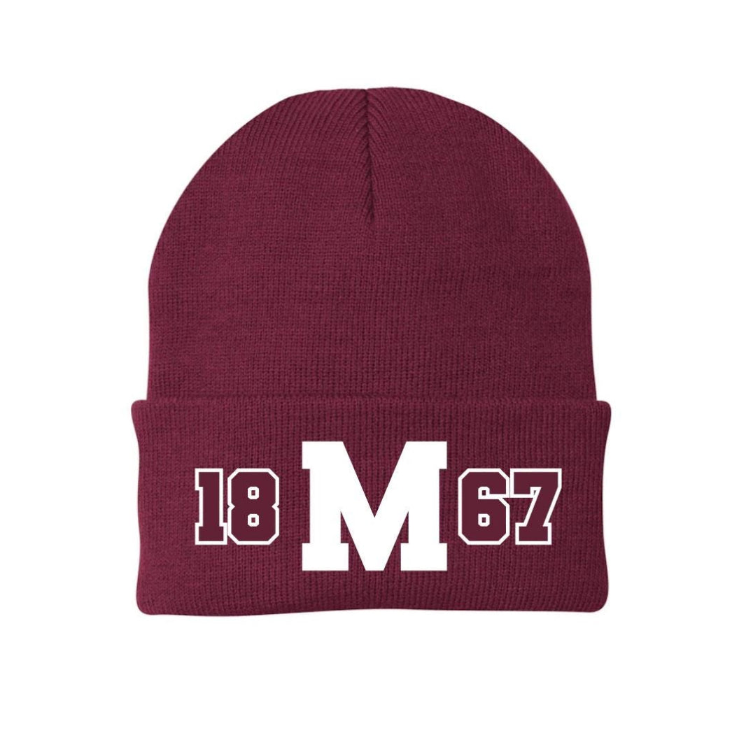 Cozy Morehouse College Beanie - Show Your Tiger Pride | Stylish Winter Hat | Perfect Gift for Students and Alumni