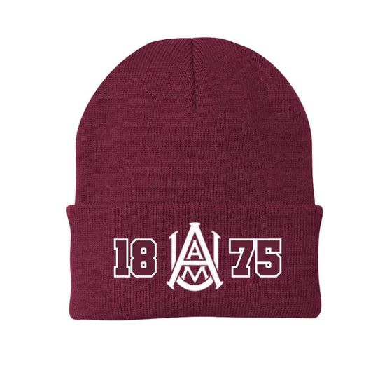 Cozy Alabama A&M University Beanie - Show Your Bulldog Pride | Stylish Winter Hat | Perfect Gift for Students and Alumni
