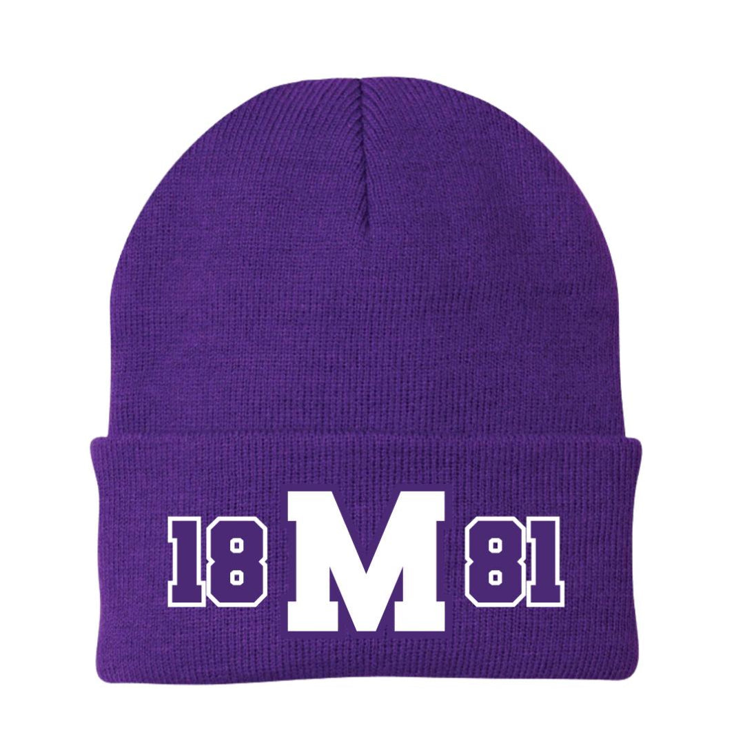 Cozy Morris Brown College Beanie - Show Your Wolverine Pride | Stylish Winter Hat | Perfect Gift for Students and Alumni